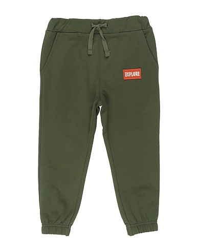 NAME IT® Casual trouser Military green 95% Organic cotton, 5% Elastane