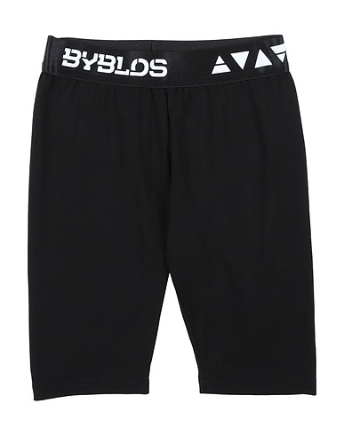 BYBLOS Leggings Black 95% Cotton, 5% Elastane