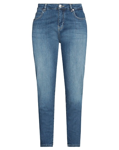 PINKO Denim pants Blue 84% Cotton, 14% Polyester, 2% Elastane