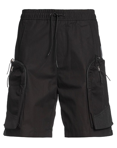 A-COLD-WALL* Shorts & Bermuda Black 100% Cotton, Polyamide