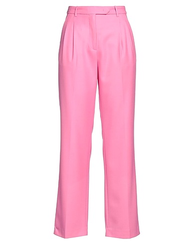 DESIGNERS REMIX Casual trouser Pink 40% Wool, 29% Recycled polyester, 28% Viscose, 3% Lycra®