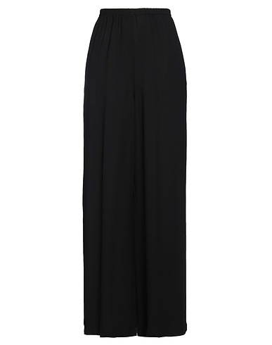 FORTE_FORTE Casual trouser Black 100% Viscose