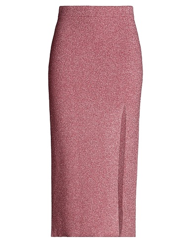 CIRCUS HOTEL Midi skirt Pink 64% Viscose, 36% Polyamide, Polyester