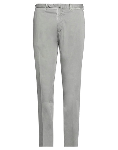 SANTANIELLO Casual pants Grey 97% Cotton, 3% Elastane