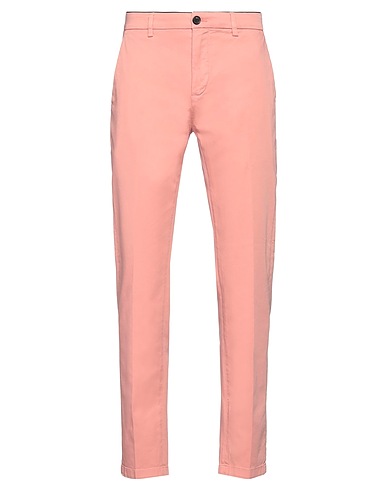 DEPARTMENT 5 Casual pants Salmon pink 97% Cotton, 3% Elastane