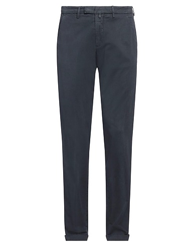 BRIGLIA 1949 Casual pants Midnight blue 64% Tencel™, 32% Cotton, 4% Elastane