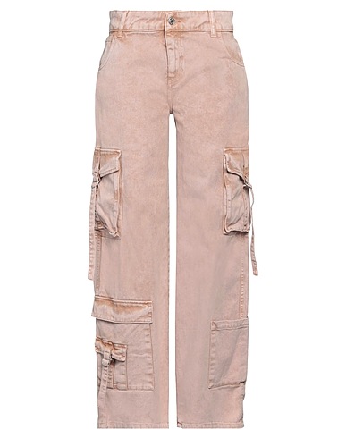 VICOLO Denim pants Sand 100% Cotton