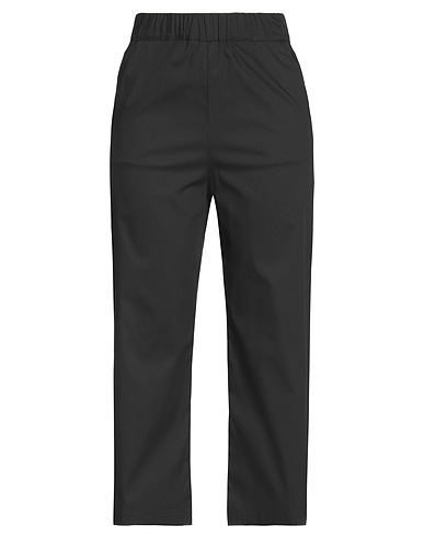 GRAN SASSO Casual pants Black 78% Cotton, 18% Polyamide, 4% Elastane