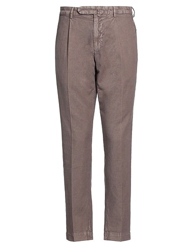 SANTANIELLO Pantalone Khaki 69% Cotone, 31% Lino