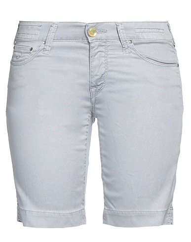 JACOB COHЁN Shorts & Bermuda Grey 98% Lyocell, 2% Cotton