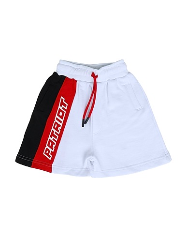 PATRIÒT Pantalone felpa Bianco 100% Cotone