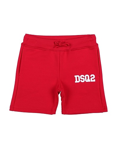 DSQUARED2 Shorts & Bermuda Rosso 100% Cotone