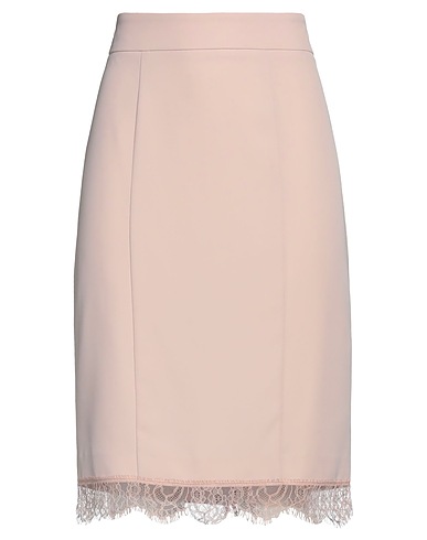 BLUMARINE Midi skirt Light pink 95% Polyester, 5% Elastane