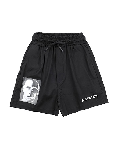 PATRIÒT Shorts & Bermuda Black 100% Cotton