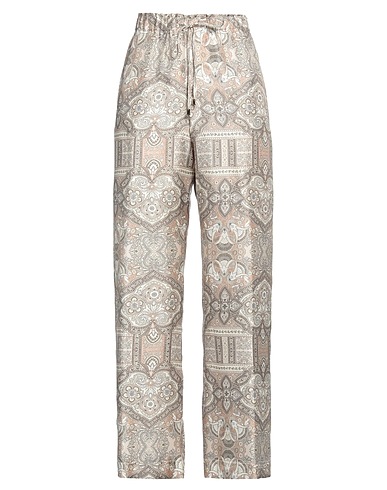 MANZONI 24 Pantalone Tortora 100% Seta