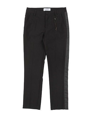 GAëLLE Paris Casual trouser Black 70% Polyester, 24% Viscose, 6% Elastane