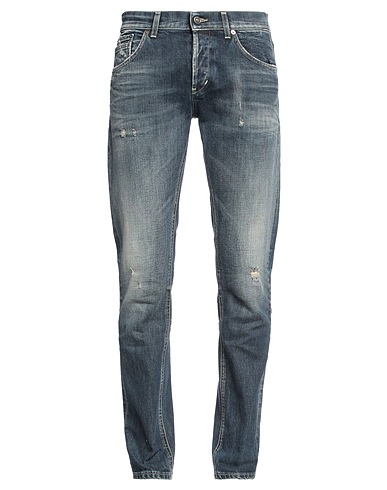 DONDUP Denim pants Blue 98% Cotton, 2% Elastane