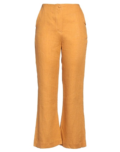 NANUSHKA Casual trouser Camel 100% Linen
