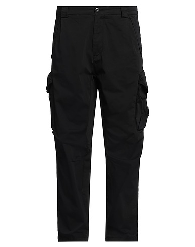 C.P. COMPANY Cargo Nero 98% Cotone, 2% Elastan