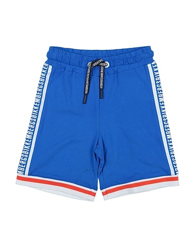 BIKKEMBERGS Shorts & Bermuda Azure 100% Cotton