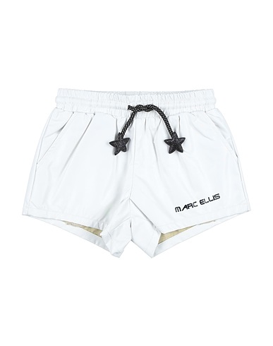 MARC ELLIS Shorts & Bermuda White 50% Polyurethane, 50% Cotton