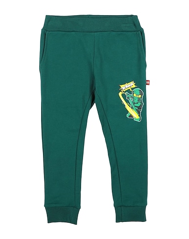LEGO WEAR Casual pants VERDE SCURO 100% Cotton