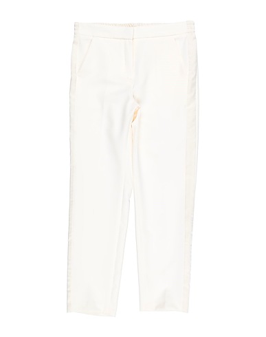 VICOLO Casual trouser Cream 89% Polyester, 11% Elastane