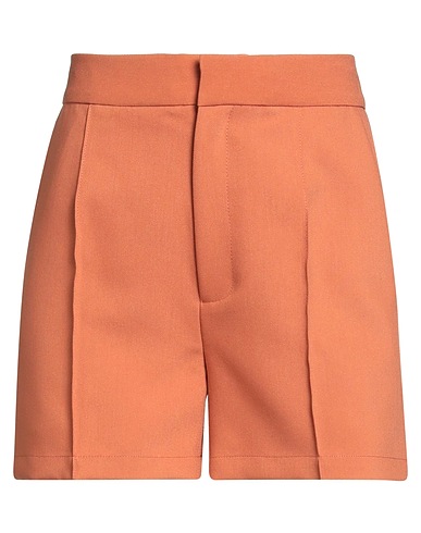 ISABELLE BLANCHE Paris Shorts & Bermuda Tan 77% Polyester, 17% Viscose, 6% Elastane