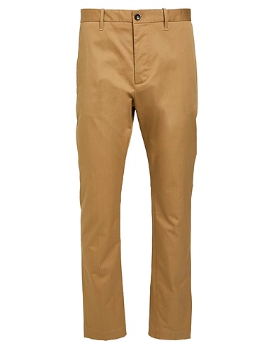 NINE IN THE MORNING Casual pants Camel 98% Cotton, 2% Elastane