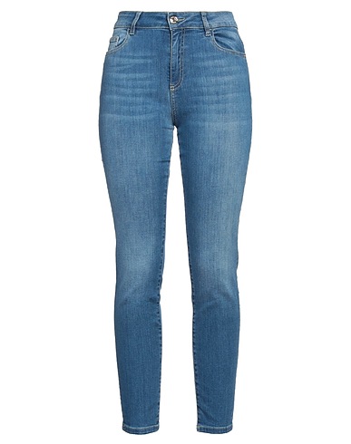 NENETTE Denim pants Blue 75% Cotton, 19% Organic cotton, 4% Elastomultiester, 2% Elastane