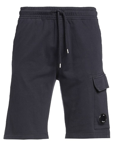 C.P. COMPANY Shorts & Bermuda Midnight blue 100% Cotton