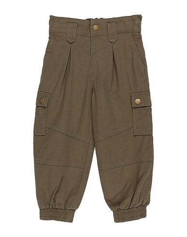 KIDS ONLY Casual trouser Military green 100% Cotton