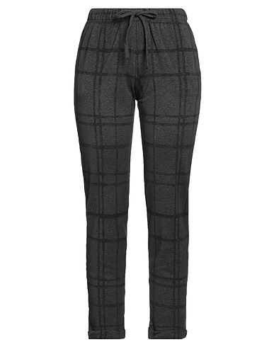 MAJESTIC FILATURES Casual trouser Grey 70% Cotton, 30% Cashmere