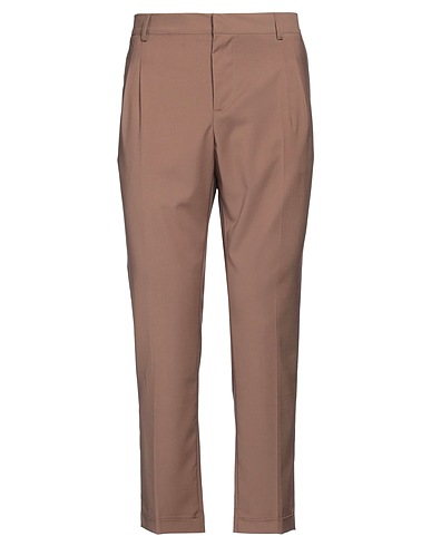 GREY DANIELE ALESSANDRINI Casual trouser 70% Polyester, 28% Viscose, 2% Elastane