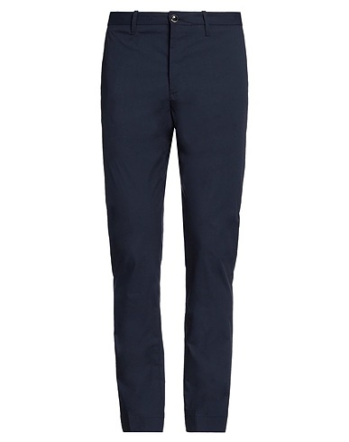 NINE IN THE MORNING Casual trouser Midnight blue 73% Cotton, 22% Polyamide, 5% Elastane