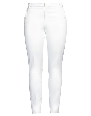 XANDRES Casual pants BIANCO 96% Cotton, 4% Elastane