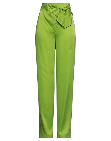 NENETTE Pantalone Verde lime 58% Cupro, 42% Viscosa