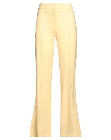 ERIKA CAVALLINI Hosen Pastellgelb 98% Schurwolle, 2% Elastan