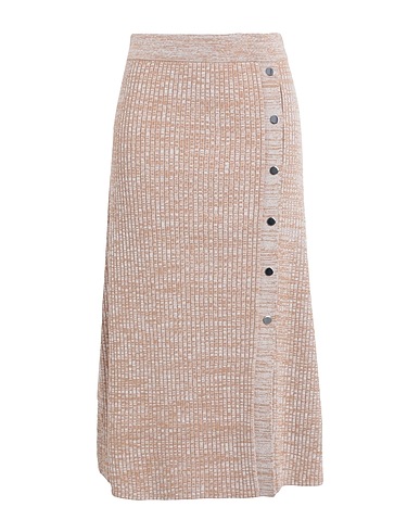 BOSS Midi skirt Camel 45% Viscose, 38% Polyamide, 17% Wool