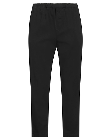 CRUNA Casual trouser Black 100% Virgin Wool