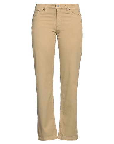 MASSIMO ALBA Casual trouser Sand 95% Cotton, 3% Cashmere, 2% Elastane