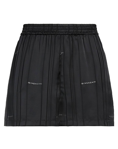 GIVENCHY Shorts & Bermuda Black 99% Viscose, 1% Polyester