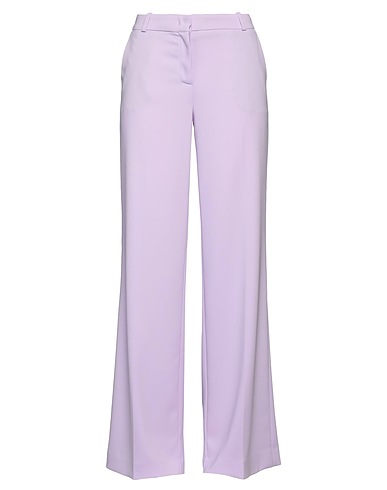 KILTIE Casual trouser Lilac 98% Polyester, 2% Elastane