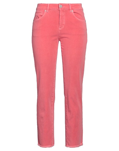 SEDUCTIVE Denim trousers Coral 53% Cotton, 34% Lyocell, 7% Polyester, 6% Elastane