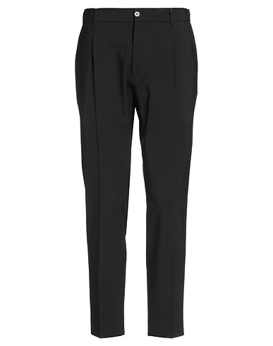 BE ABLE クラシックパンツ ブラック バージンウール 95% / ポリウレタン 5%