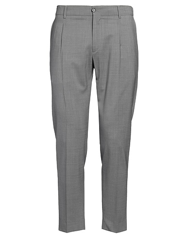 BE ABLE Pantalone Grigio 95% Lana Vergine, 5% Elastan