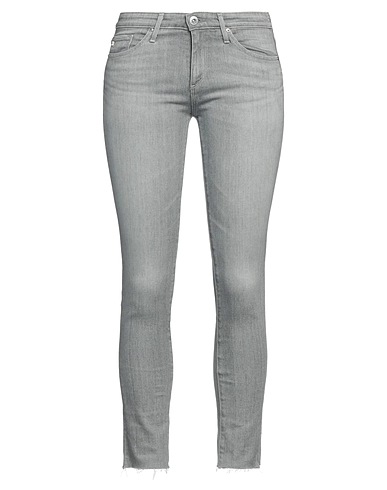 AG JEANS Denim pants Grey 92% Cotton, 6% Polyester, 2% Elastane