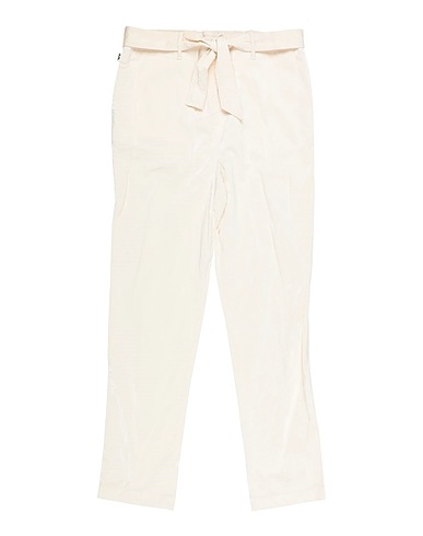 JIJIL JOLIE Casual trouser Ivory 71% Viscose, 17% Polyester, 8% Cotton, 4% Metal