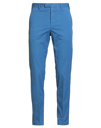PT Torino Casual trouser Blue 98% Cotton, 2% Elastane