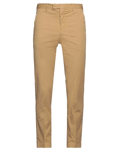 PT Torino パンツ キャメル コットン 98% / ポリウレタン 2%